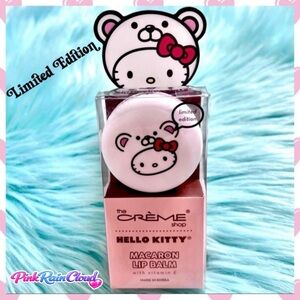 Crème Shop X Sanrio White Chocolate Limited Edition Hello Kitty Macaron Lip Balm